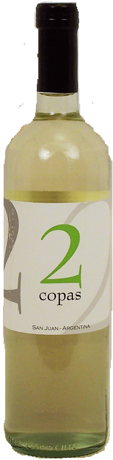 2 Copas sauvignon blanc 40%, chenin 40%, torrontes 20% wine of San Juan Argentina, 12.9% alc. by vol. Full-Size Picture
